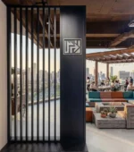 بارتيشن مودرن وبسيط لغرفة المعيشة