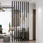 بارتيشن معدني فخم ومميز لغرفة المعيشة