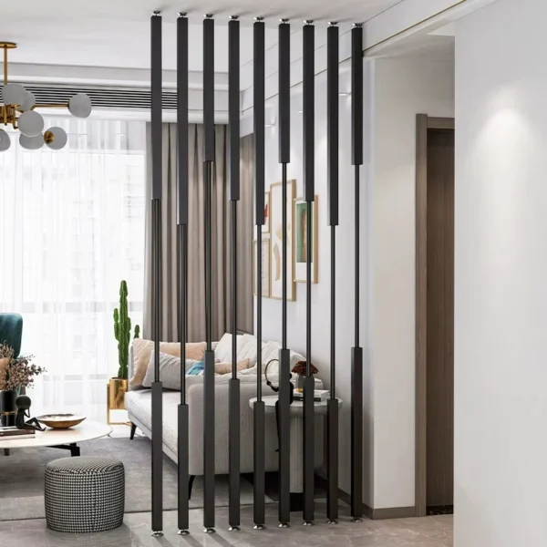 بارتيشن معدني فخم ومميز لغرفة المعيشة