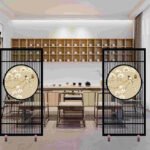 بارتيشن حديث للفصل بين الغرف بأسلوب راقٍ