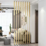 بارتيشن معدني فخم ومميز لغرفة المعيشة