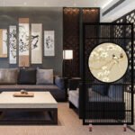 بارتيشن حديث للفصل بين الغرف بأسلوب راقٍ