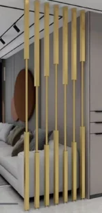 بارتيشن معدني فخم ومميز لغرفة المعيشة