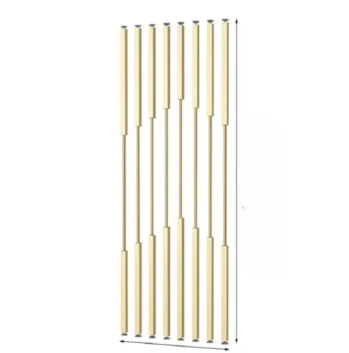 بارتيشن معدني فخم ومميز لغرفة المعيشة