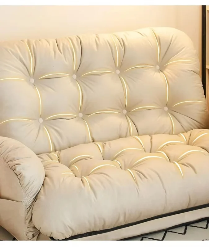 كرسي سرير قابل للطي بتصميم عملي متعدد الاستخدام