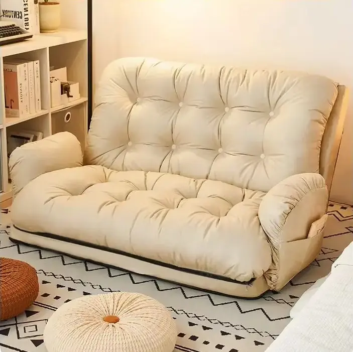 كرسي سرير قابل للطي بتصميم عملي متعدد الاستخدام