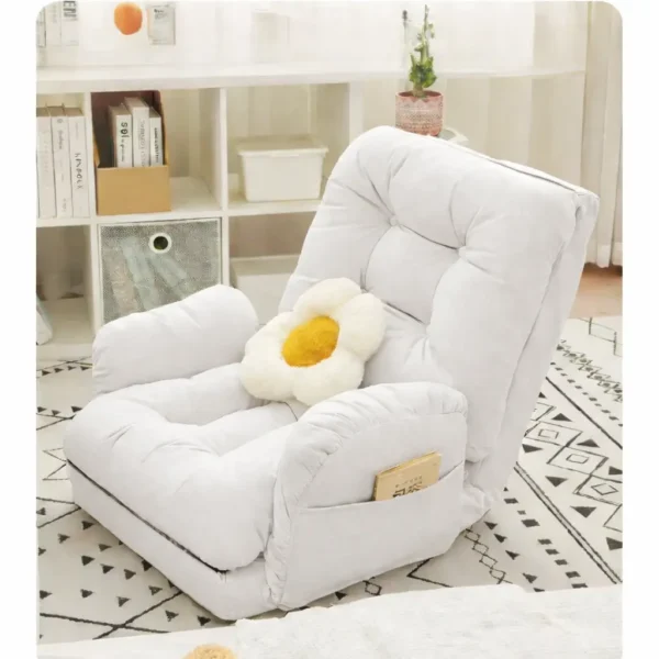 كرسي سرير قابل للطي بتصميم عملي متعدد الاستخدام