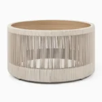 طاولة قهوة دائرية للجلسات الخارجية