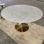 طاولة طعام دائريه من الرخام