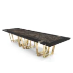 طاولة طعام أنيق بتصميم عصري