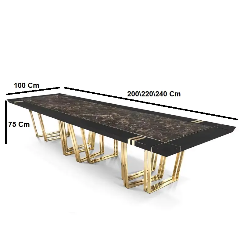 طاولة طعام أنيق بتصميم عصري