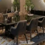 طاولة طعام فاخره بتصميم أسباني
