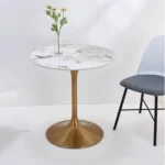 طاولة طعام دائريه من الرخام