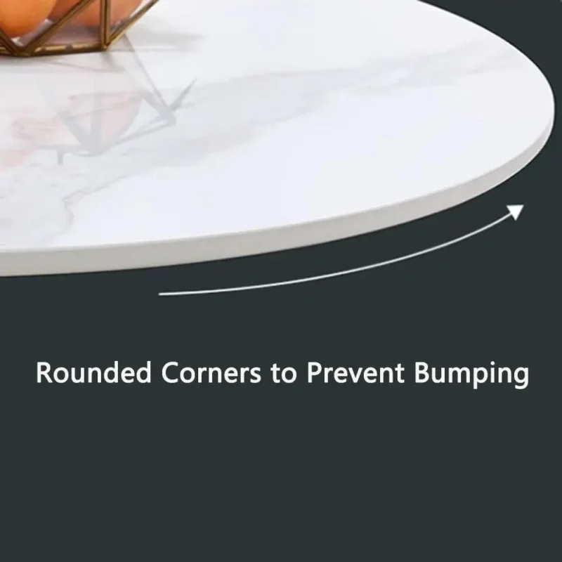 طاولة طعام دائريه من الرخام