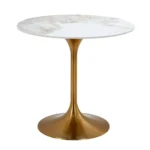 طاولة طعام دائريه من الرخام