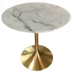 طاولة طعام دائريه من الرخام