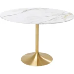 طاولة طعام دائريه من الرخام