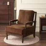 كرسي منفرد يتميز بالرقي و اللمسة الريفية