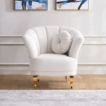 كرسي مفرد مودرن بتصميم أنيق