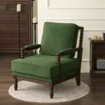 كرسي منفرد يتميز بالرقي و اللمسة الريفية