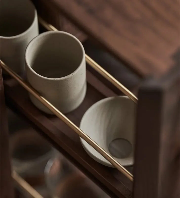 كوفي كورنر متحرك لغرفة المعيشة 