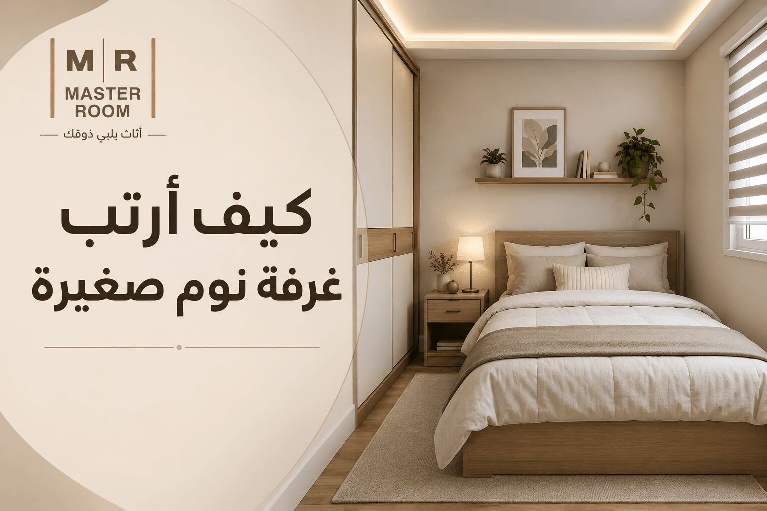 كيف أرتب غرفة نوم صغيرة
