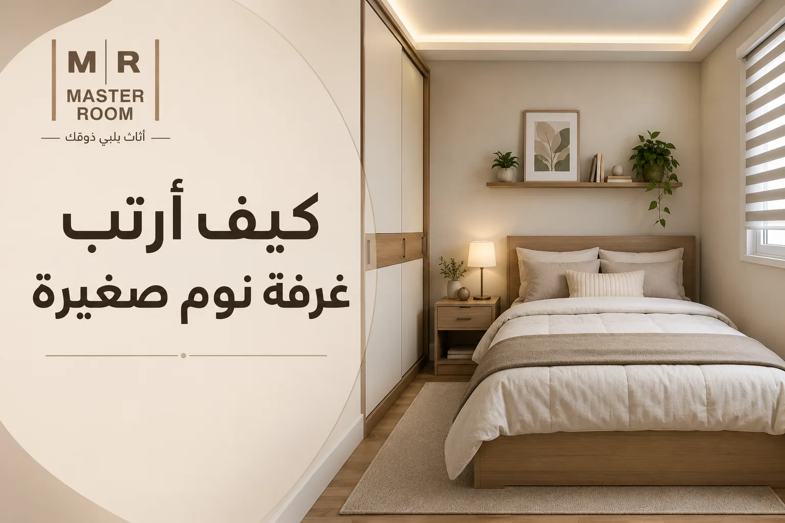 كيف أرتب غرفة نوم صغيرة