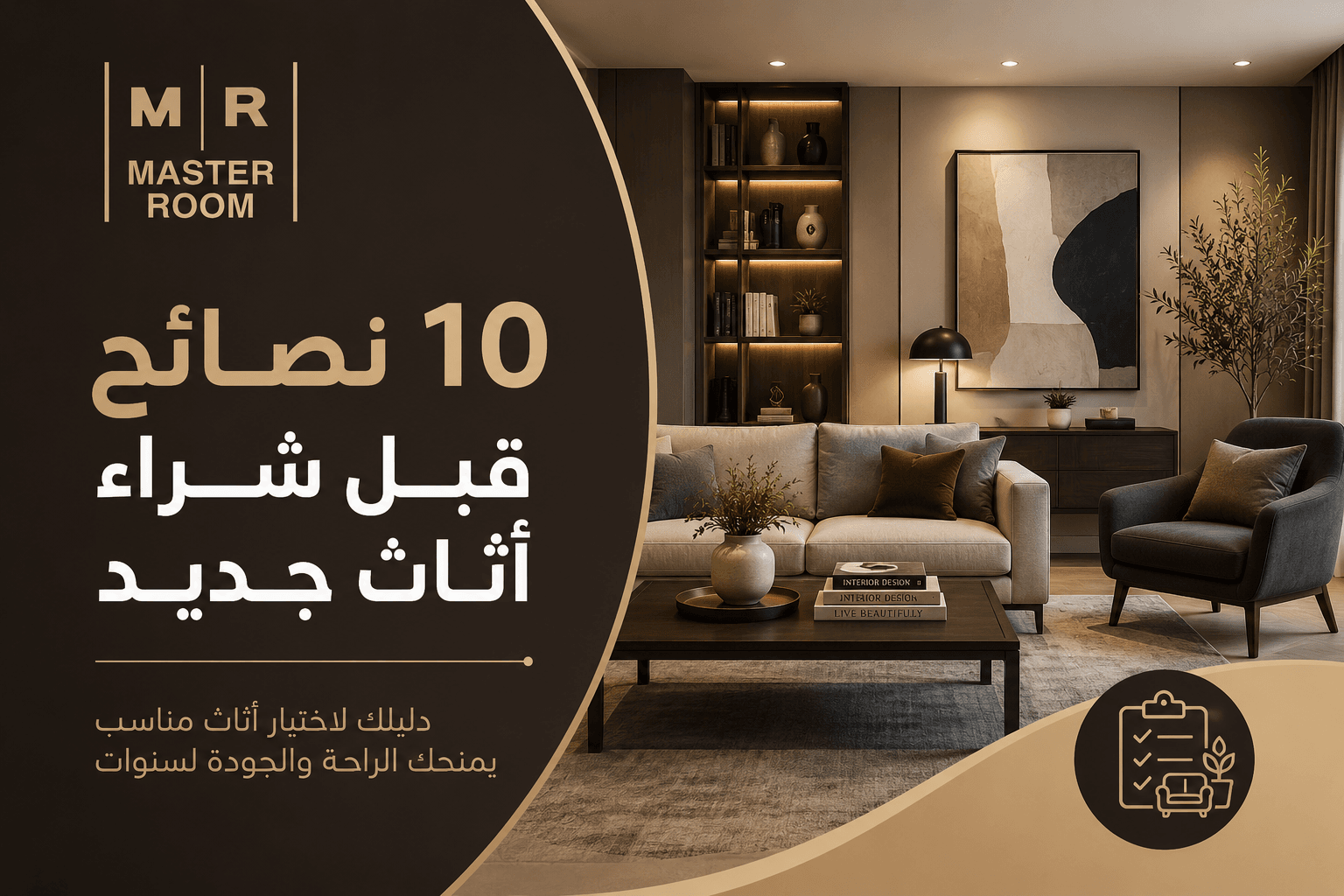 نصائح قبل شراء أثاث جديد لبيتك
