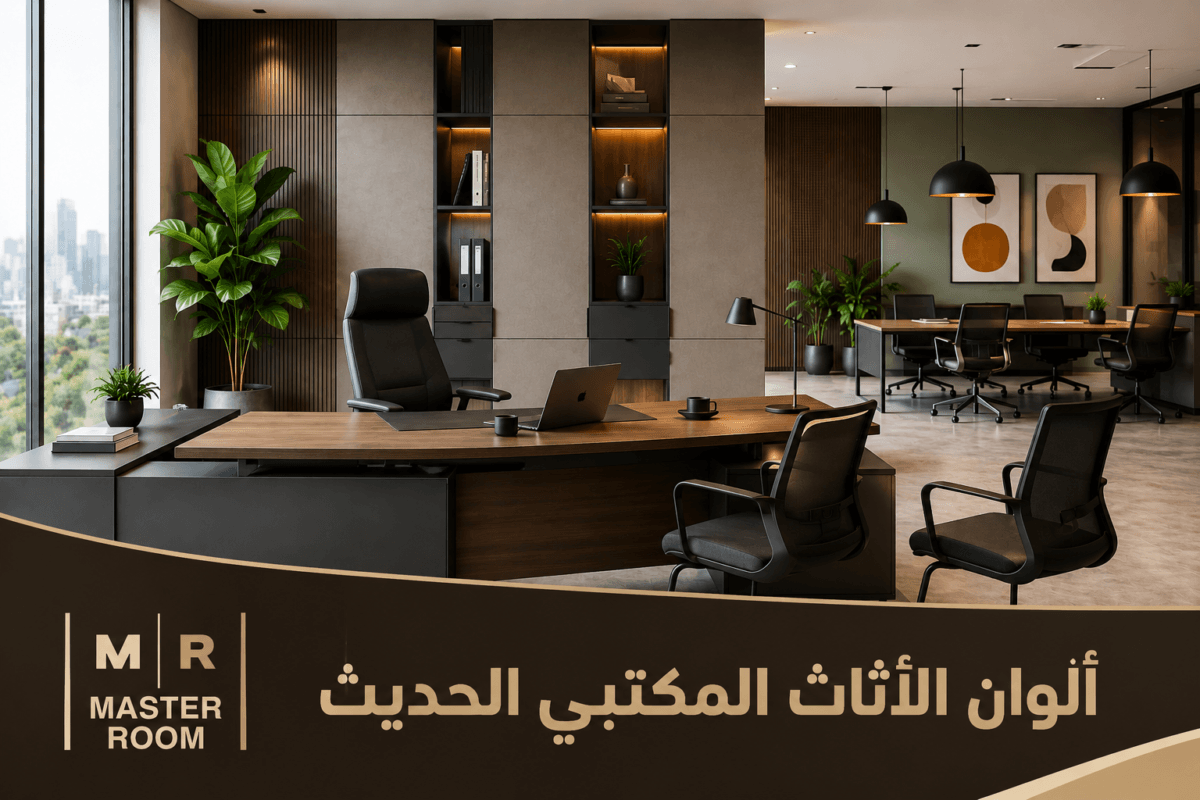 الوان الاثاث المكتبي الحديث