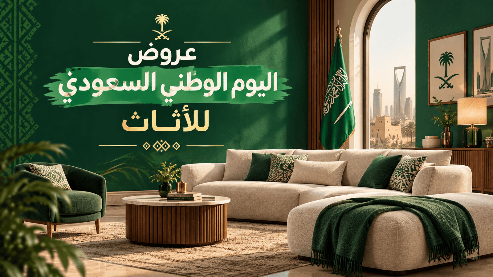 عروض اليوم الوطني السعودي للاثاث