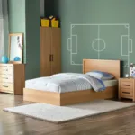 غرفة نوم شبابية مودرن بتصميم ليفين