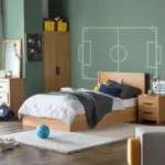 غرفة نوم شبابية مودرن بتصميم ليفين
