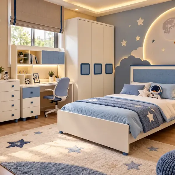 غرفة نوم اطفال ليتل سكاي بتصميم عصري